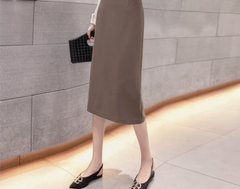 【狂欢价】气质半裙高端百搭半身裙a字裙一步...