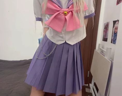 次元甜心2.0自制原创水手服#二次元JK风...