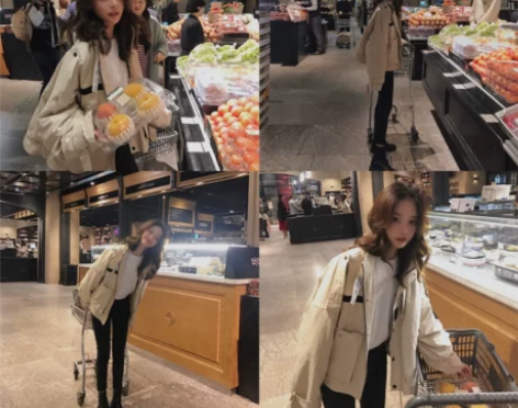 钱夫人CHINSTUDIO工装风短款羽绒服...