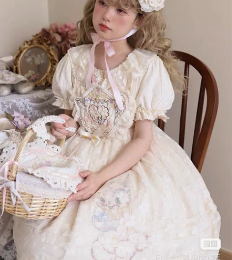 dollspary昭和下午茶 棉布op?围...