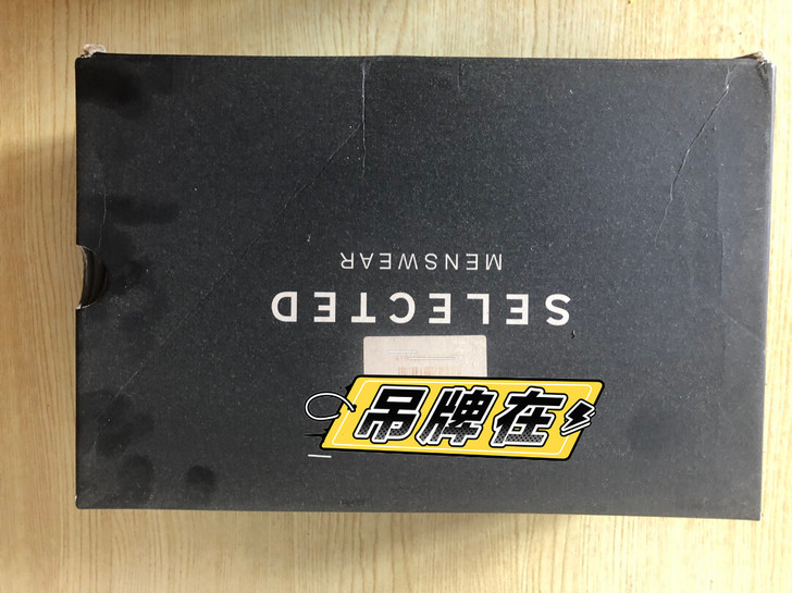 思莱德正装皮鞋 布洛克燕尾雕花 皮鞋 全新...