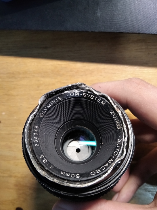 奥林巴斯50mm f3.5 配件镜头，伊拉...