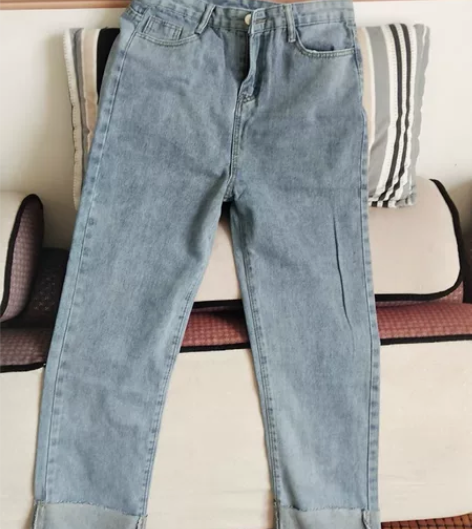 全新高腰直筒裤，有s码和m码 感兴趣的话点...