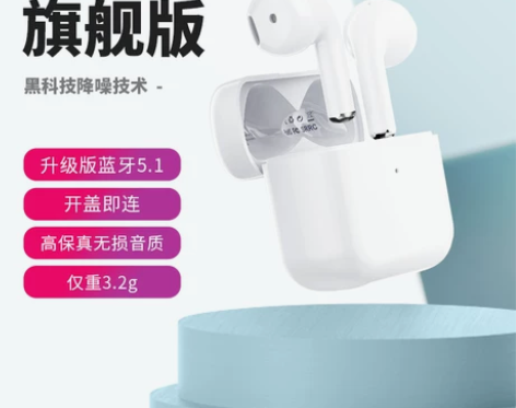 【狂欢价】兰士顿花漾豆蓝牙耳机真无线202...