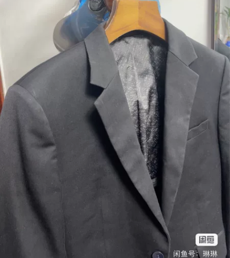 男西装外套 黑色170码适合身高174-1...