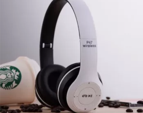 发光蓝牙耳机头戴式重低音任何手机都能连接无...