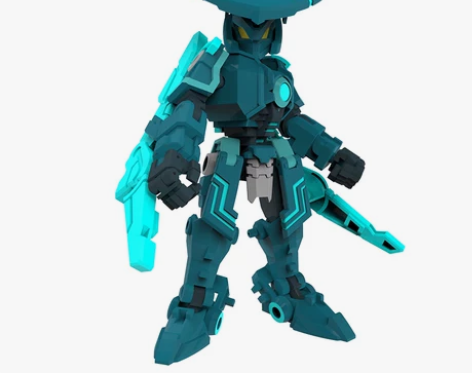 王者荣耀官方正版 墨子万能匣可动Q版手办 ...