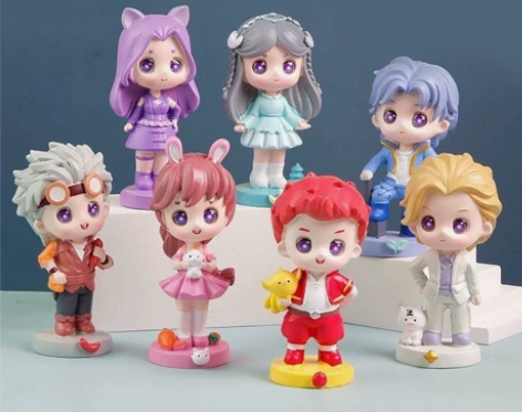 正版斗罗大陆盲盒手办小舞唐三创意公仔摆件桌...