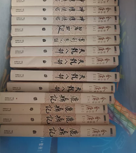 闲置便宜出一共13本金庸小说，都闲置没看过...