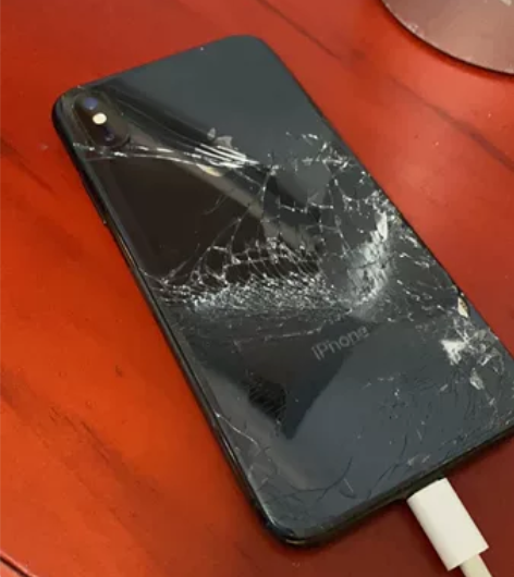 碎了的iphone x 256g 能开机 ...
