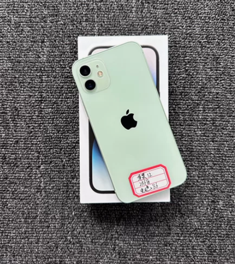 苹果12 256G 电池86 无拆无修小磕...