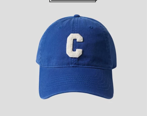 胡茬叔叔帽子好版型男女同款韩版C字百搭软顶...