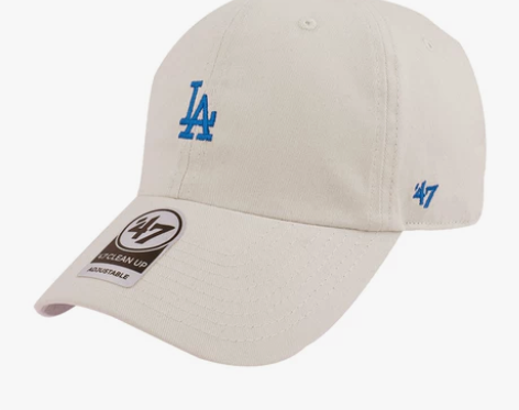 47brand米白色小标软顶ny棒球帽女夏...