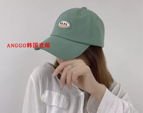 现~黑色~直邮 韩国代购正品 字母印花棒球...