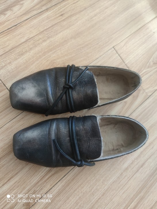 豆豆鞋，脚感太棒了！百搭二穿！ 进口小羊皮...