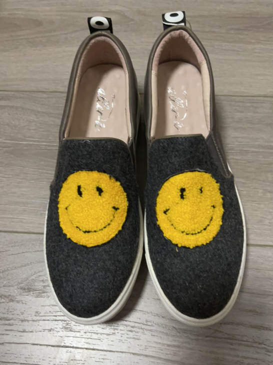 哈森旗下爱旅儿真皮厚底一脚蹬皮鞋，适合37...