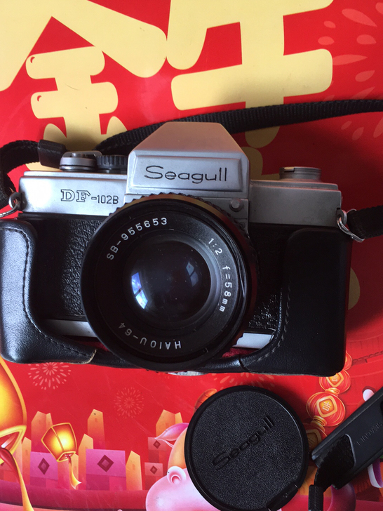 海鸥102B单反相机 成色不错 功能正常 ...