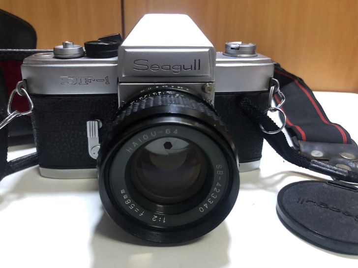 海鸥交卷老相机