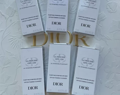 迪奥睡莲洁面5ml 6支 包邮 官网赠品 ...