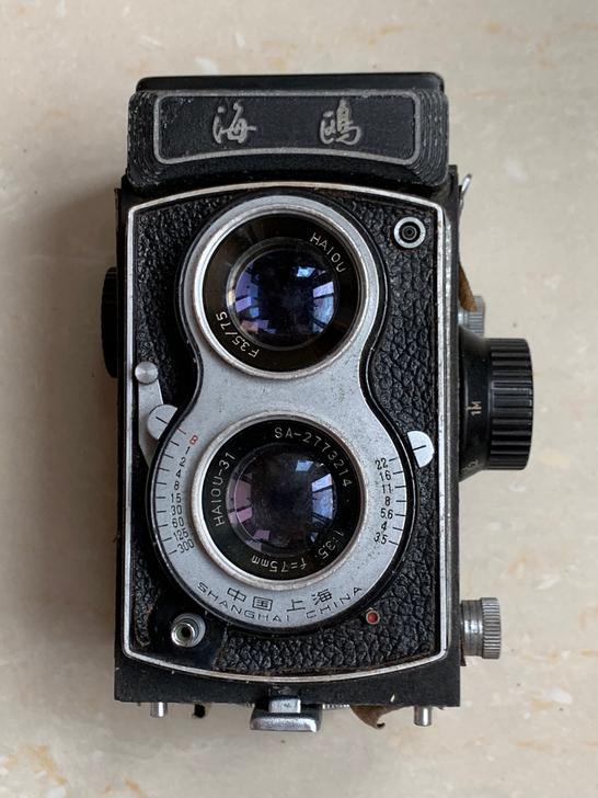 海鸥4C双反相机120胶卷相机影视道具