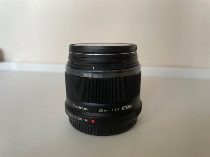 奥林巴斯25mm镜头 f1.8  99新 ...
