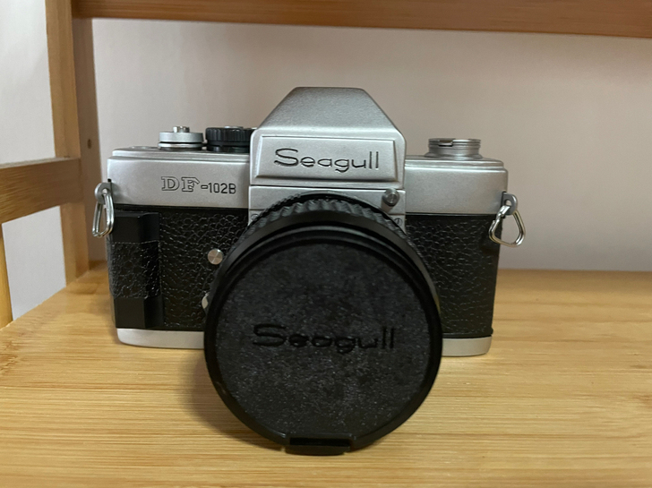 海鸥df102b. 功能都好，就是没自拍计...