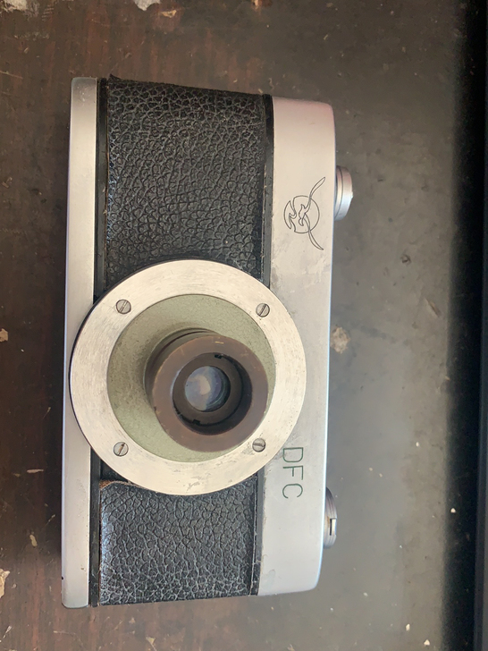 海鸥DFC工业相机 古董相机 快门正常 皮...