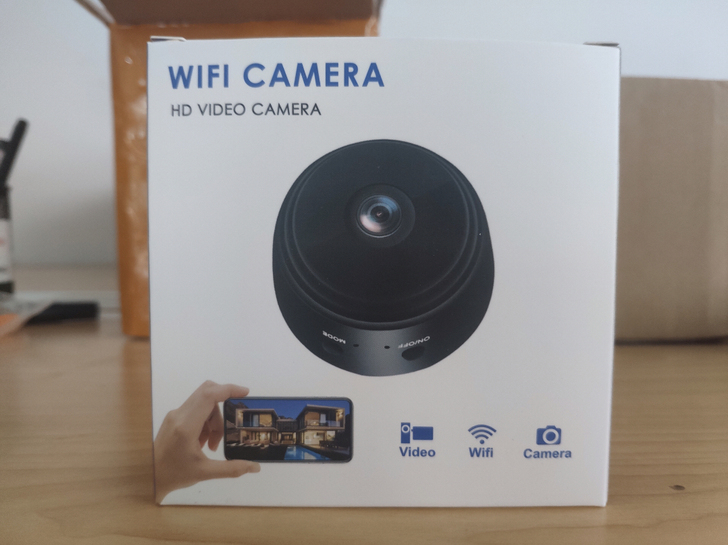 无线监控摄像头手机远程监控器超高清画质无网...