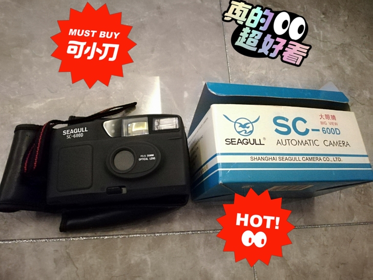 正宗的经典上海海鸥照相机 有收藏价值