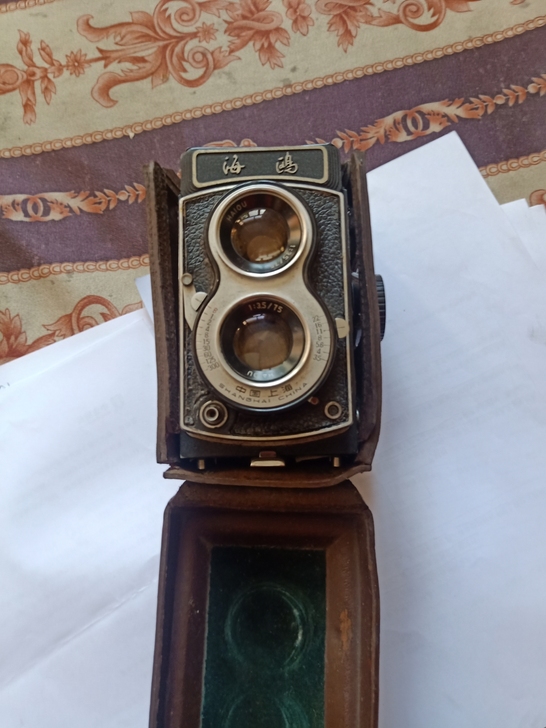 老海鸥相机，海鸥双反4B相机，外观自己判定...