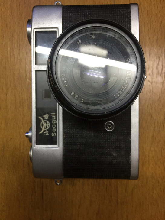 老海鸥205机械胶卷金属相机