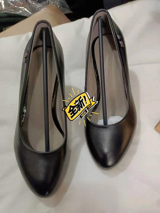 女士皮鞋，真皮女工作鞋