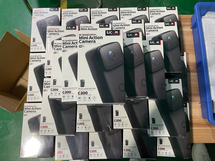 SJCAM C200拇指运动相机摩托车骑行...