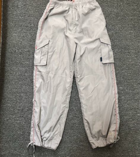 全新！外贸订单浅灰色工装运动裤 M码 裤长...