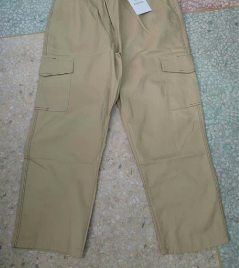 全新吊牌在纯棉工装裤清仓19.99，多口袋...