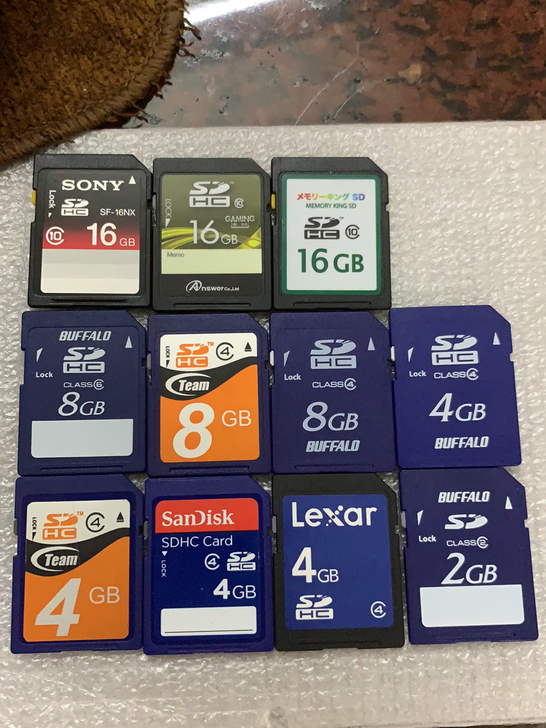 拆机原装内存卡 SD大卡，非tf卡 二手拆...