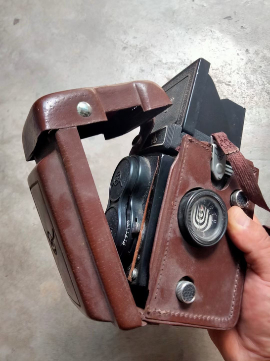 老相机，极品品相海鸥双反相机，带一个交卷，...