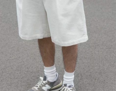 LABSTORE 夏季日系休闲灯芯绒短裤 ...