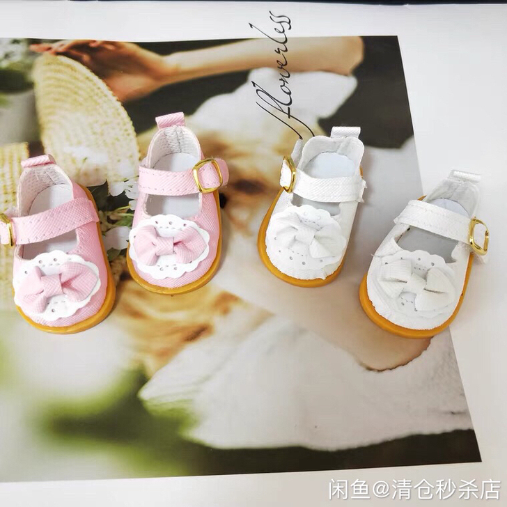 包邮【20厘米娃鞋现货!】公主鞋制服鞋棉花...