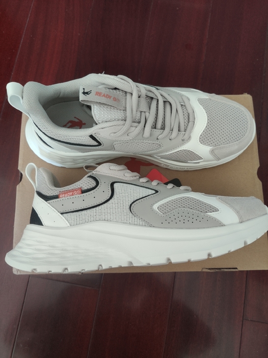 乔丹网面鞋跑步鞋男,夏款的,浮石色尺码:3...