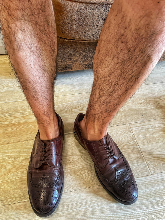 意大利产 手工雕花 布洛克 皮鞋 国码大概...