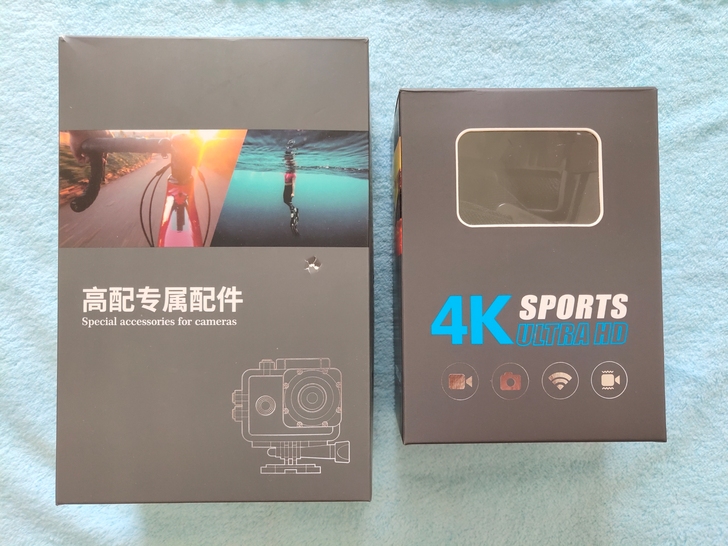 山狗运动相机4K高清水下摄像头盔迷你360...