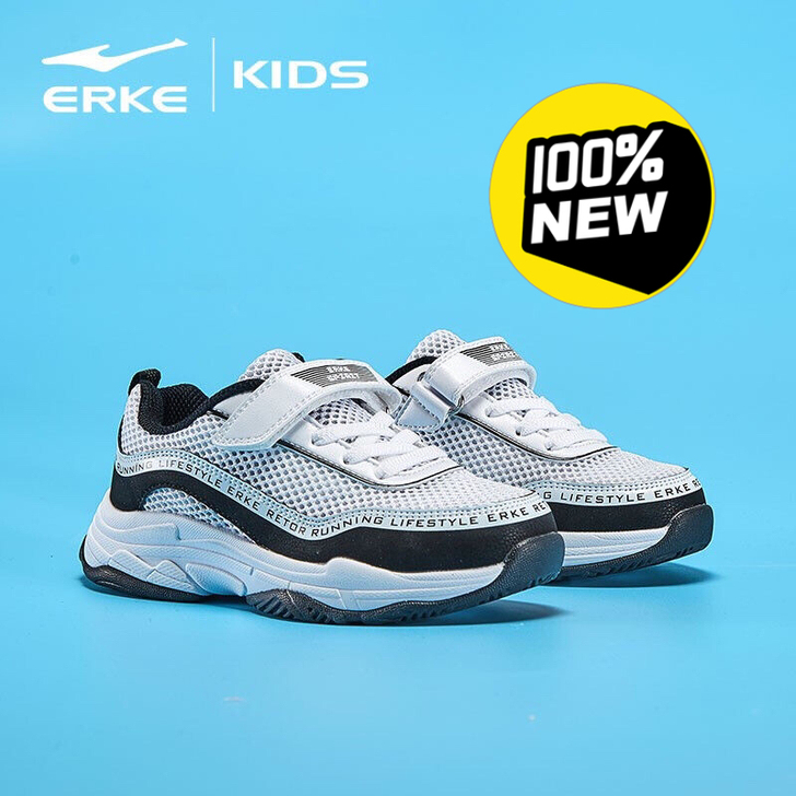 鸿星尔克(ERKE)男童鞋中大童鞋男女儿童...