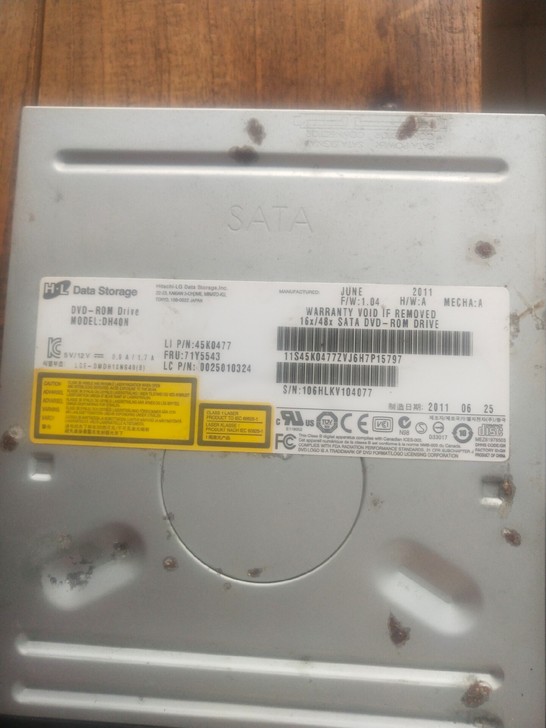 dvd光驱送上门，正常使用。没刻录功能，s...