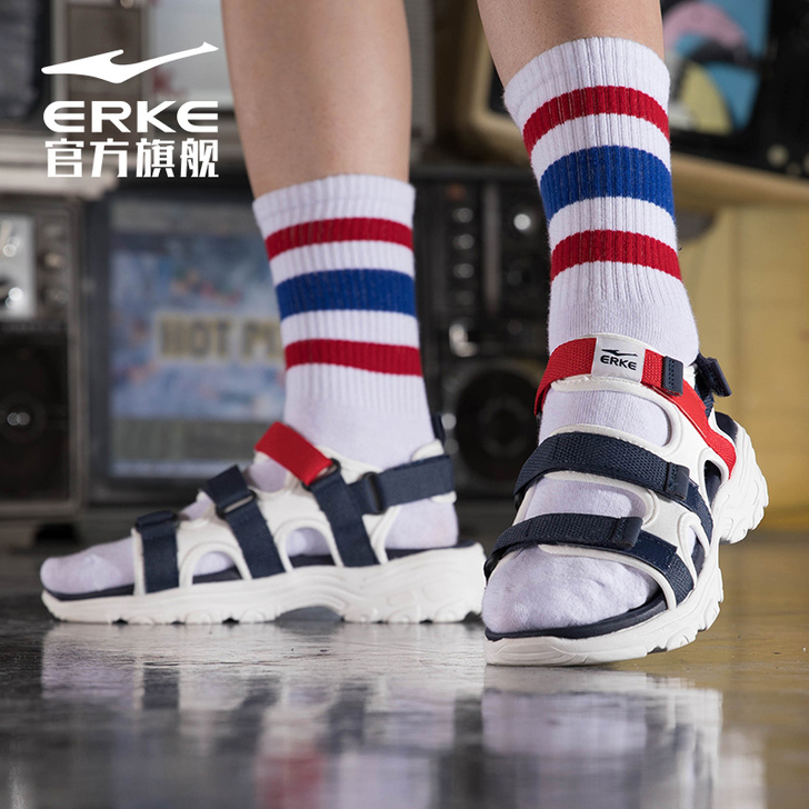 erke/鸿星尔克 运动沙滩鞋 穿了一次