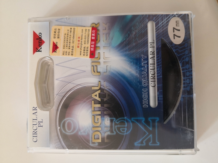 肯高77mmCPL+UV圆形镜