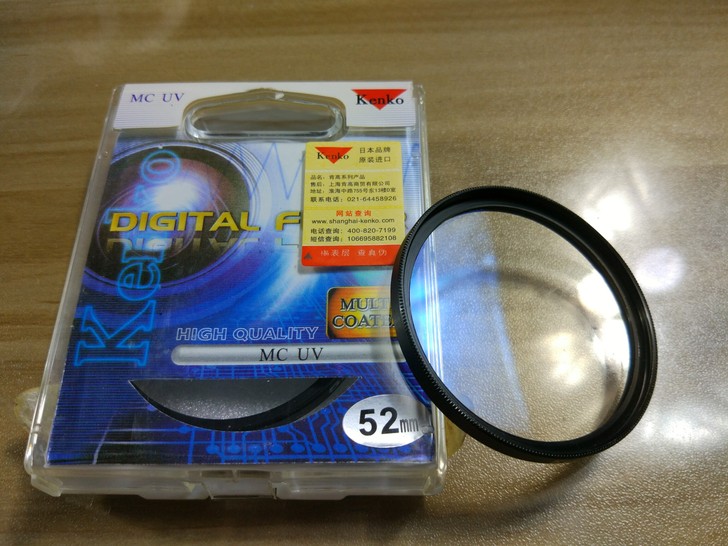 肯高52mm 58mm多层镀膜MCUV镜