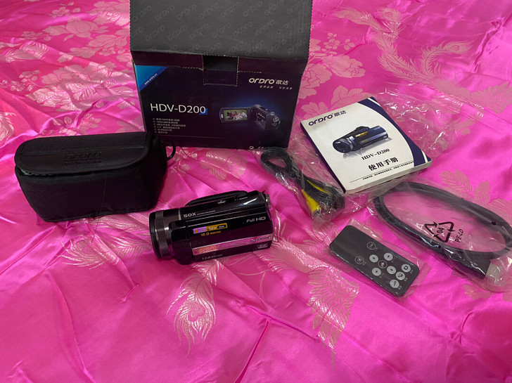 摄像照相机品牌欧达HDV-D200HD（高...