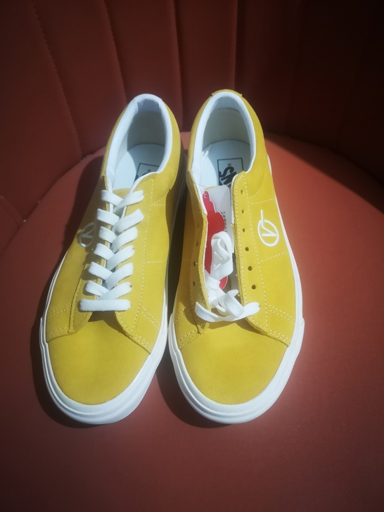 vans sid 安纳海姆41 姜黄色全新...