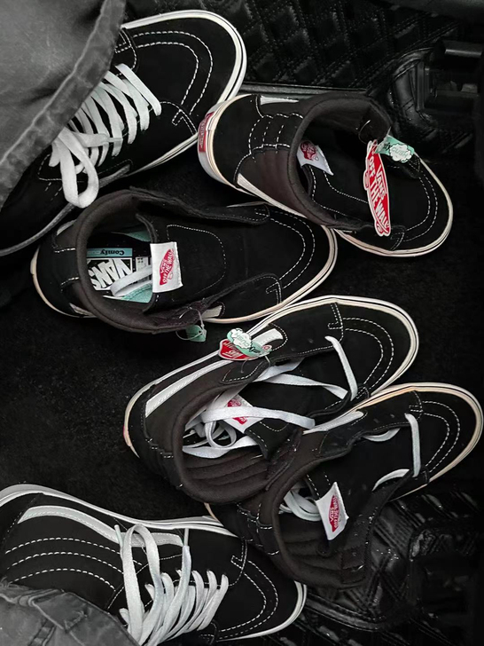 全新正品vans sk8 hi 超轻款